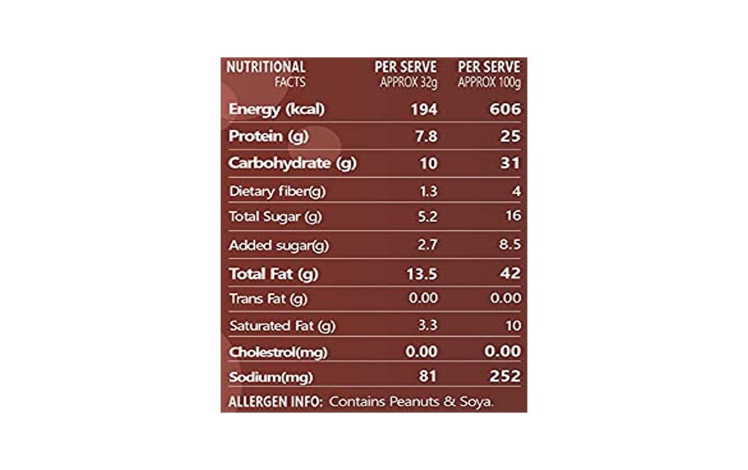 Senta's Peanut Butter Chocolate Creamy   Plastic Jar  340 grams